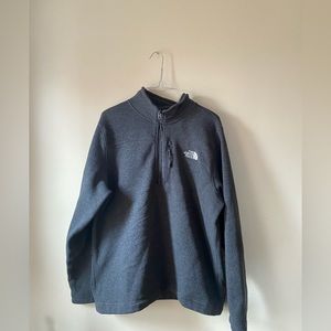 The North Face quarter zip size Large